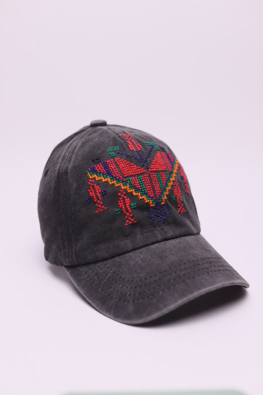 Gaza 2.0 hand embroidered cap