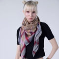 SEP THALIA KEFFIYEH - GREY & GOLD