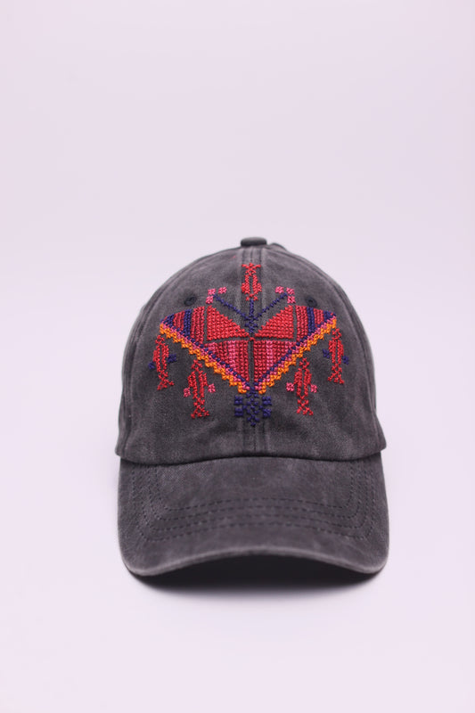 SABR signature Gaza hand embroidered cap
