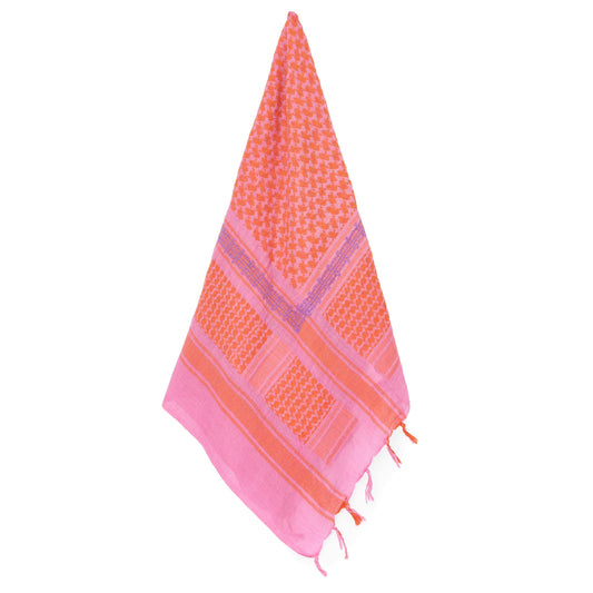 SEP MARY COTTON KEFFIYEH- PINK