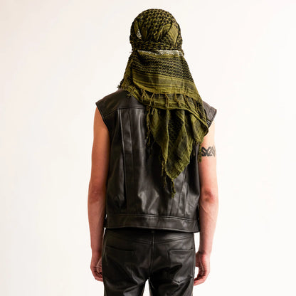 SEP MARY COTTON KEFFIYEH- KHAKI