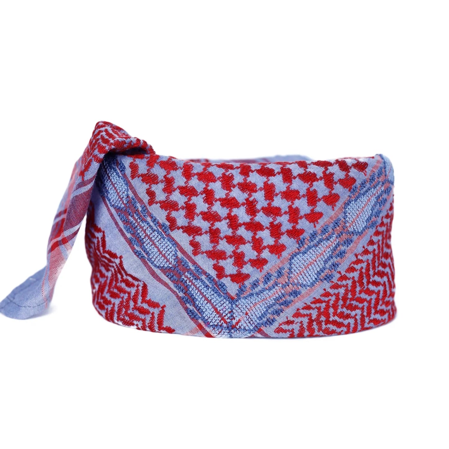 SEP THALIA KEFFIYEH- BLUE & RED